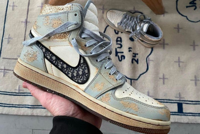 Daniel Arsham Bikin Dior x Air Jordan 1 High Lusuh! thumbnail